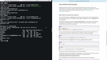 Intro to Singularity/Apptainer #5 - Sharing files between host and container