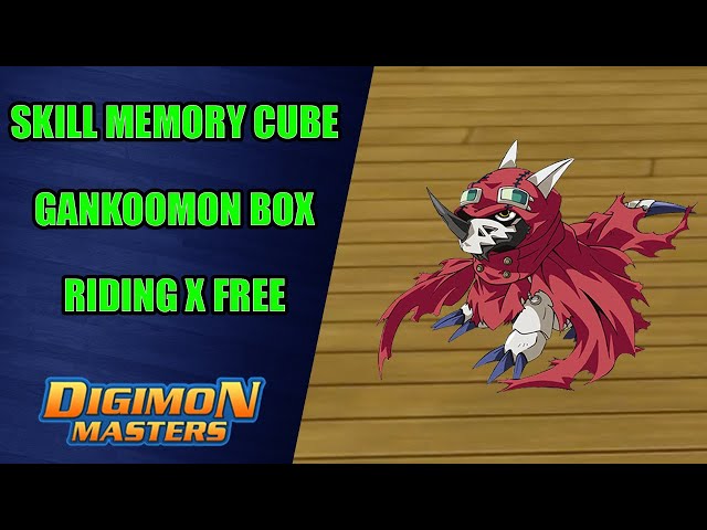 Riding without it open - Digimon Masters