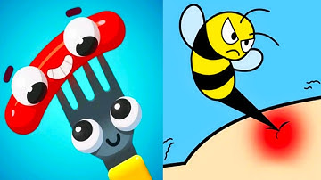 Help Me Tricky Story vs ForkNSausage - All Levels Gameplay (Android,iOS) Part 40