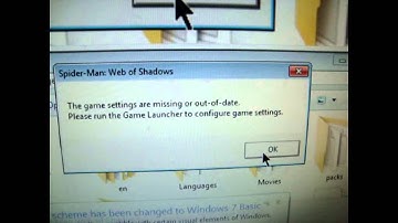 spider man web of shadows pc game error - by sankalp