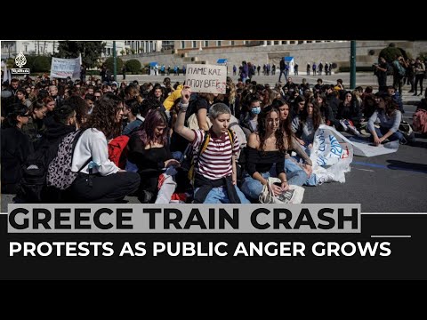 Greece train crash: Public anger grows as death toll rises
