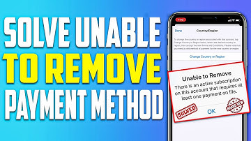 How to solve unable to remove payment method on iPhone 2023 | TECH ON |