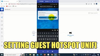 CARA SETTING GUEST HOTSPOT MENGGUNAKAN SOFTWARE UNIFI CONTROLLER screenshot 1