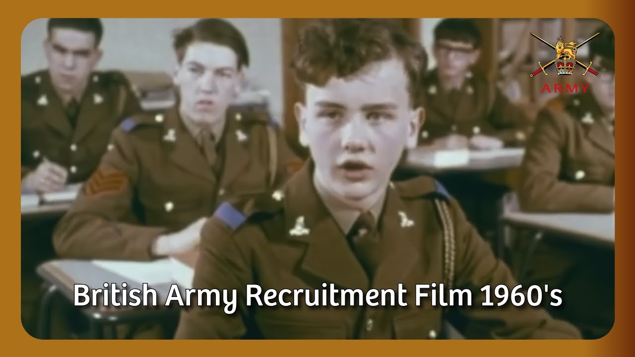 1960's British Army Recruitment Film | Soldiers | Military