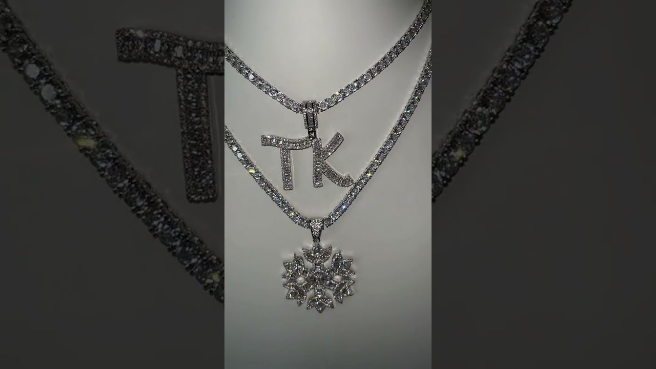 It S The Layers For Me Koyakollection Snowflake Bling Customjewelry Namenecklace