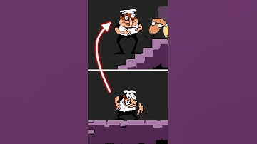 What if Fake Peppino was playable character? [Pizza Tower mods Shorts]