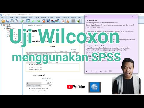 Video: Kapan menggunakan wilcoxon?