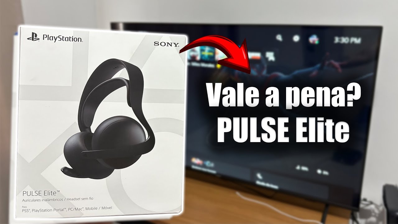 Unboxing Fone Sem Fio Pulse Elite Para Playstation 5! 