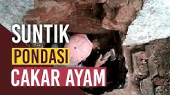Cara suntik pondasi cakar ayam renovasi rumah dua lantai - Durasi: 1.32. 