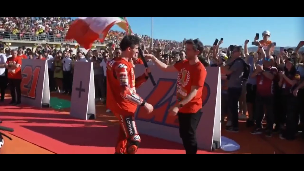 PECCO BAGNAIA JUARA DUNIA MOTOGP 2022 - YouTube