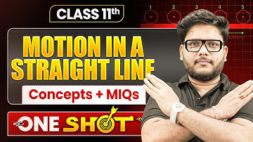 MOTION IN A STRAIGHT LINE Full Chapter Covered | Class 11 Physics Chapter 3 | Shailendra Sir