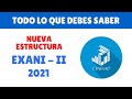 Nueva estructura Exani-II  2021 - Todo lo que debes saber