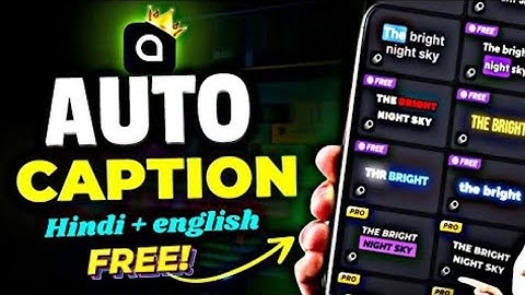 "🔥 Best FREE AI Caption & Subtitle Generator APP ✅ | Auto Caption Tool for Videos!"