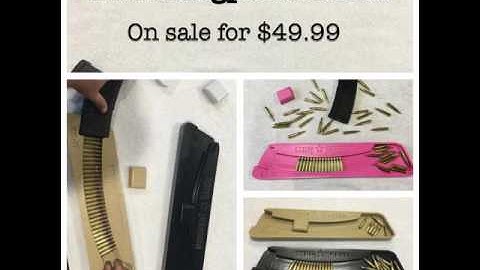 Ar15 magazine speed loader for .223, 5.56 and 300 blackout