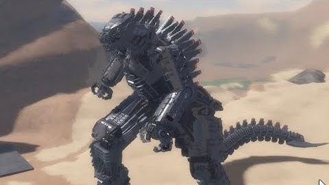 Mechagodzilla 2021 Short in Game Testing! Heavy Work in Progress | Project Kaiju 4.0