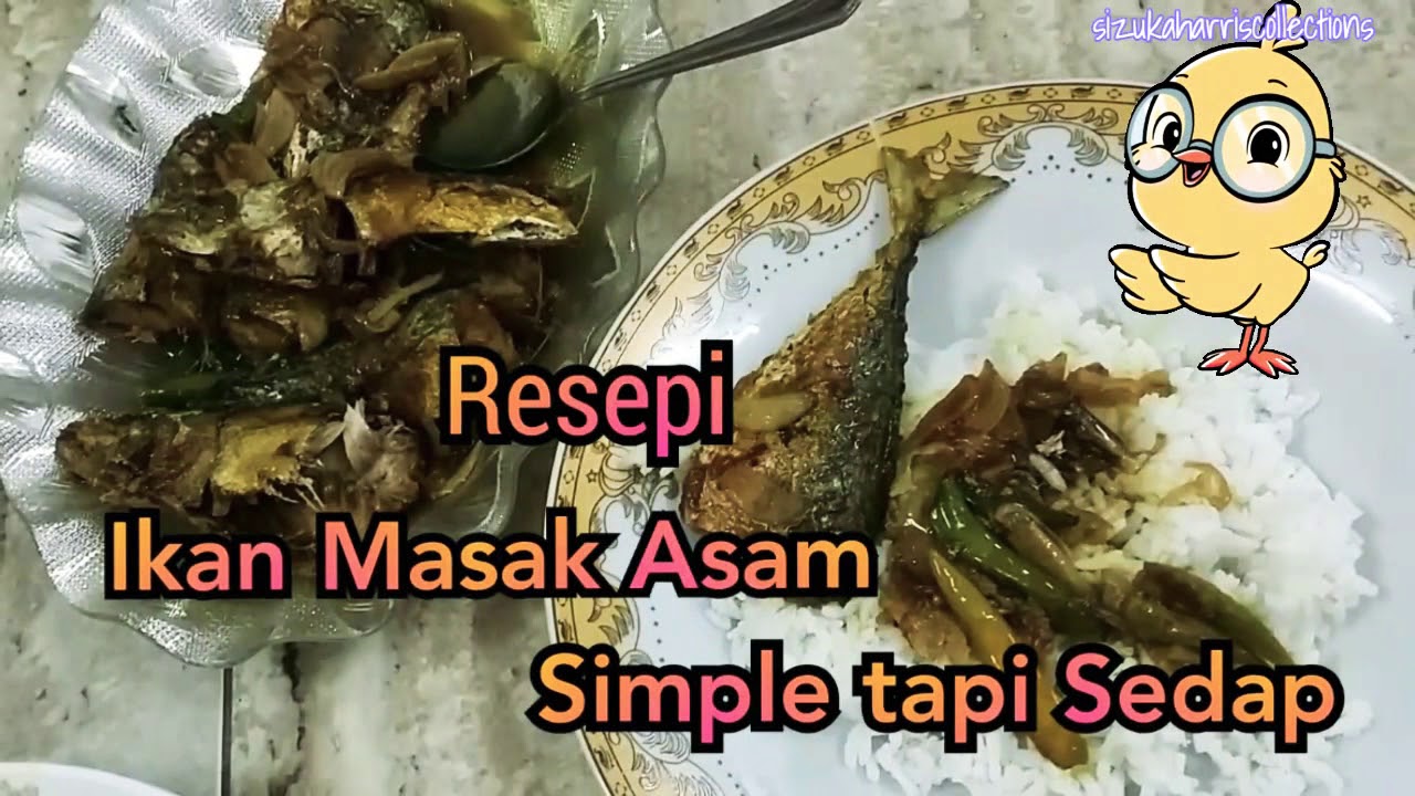 Resepi Ikan Masak Asam Simple tapi Sedap Masakan kita cara kita  YouTube