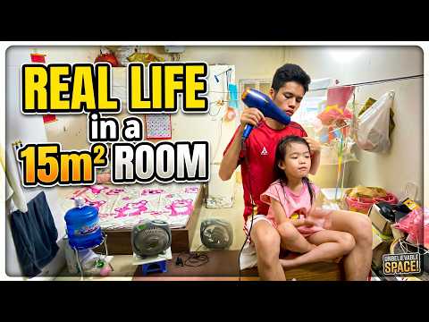 Typical Vietnamese Family 15m2 Apartment | Low-income life in Vietnam