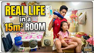 Typical Vietnamese Family 15m2 Apartment | Low-income life in Vietnam