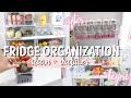 HOW TO : ORGANIZE YOUR FRIDGE | CLEAN AND DECLUTTER WITH ME! | REFRIGERATOR ORGANIZATION