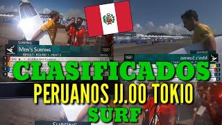 GRAN INICIO DE LOS PERUANOS EN SURF DE LOS JUEGOS OLIMPICOS CLASIFICANDO A LA SIGUIENTE RONDA