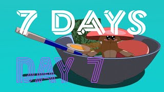 7 DAYS OF RENDERS // FINALE cell shading