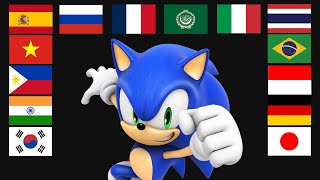 Sonic in different languages meme