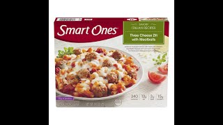 Spam For Breakfast - Food Review #77: SMART ONES THREE CHEESE ZITI WITH MEATBALLS