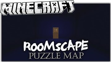 Minecraft | ROOMSCAPE Puzzle Map (Minecraft Custom Map)