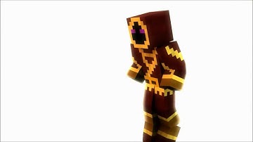Minecraft Cinema 4D Running Animation