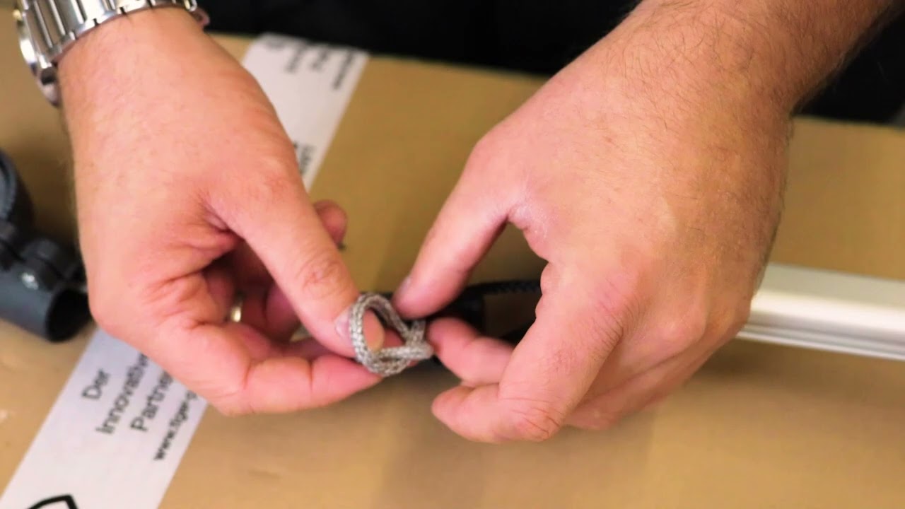 TIGER-Helium Teleskop Baumschere HE-2 + HE-4 Reparaturvideo