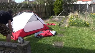 MSR Elixir 2 ~  1st pitch