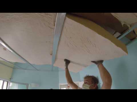 Vidéo: Isolation Acoustique Du Plafond De L'appartement Sous Un Plafond Tendu