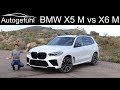 BMW X5 M vs BMW X6 M Competition FULL REVIEW 2020 comparison - Autogefühl