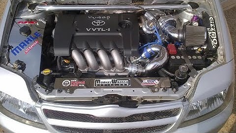 Toyota Turbo RunX RSi // 336hp and 351nm // VVTL-I