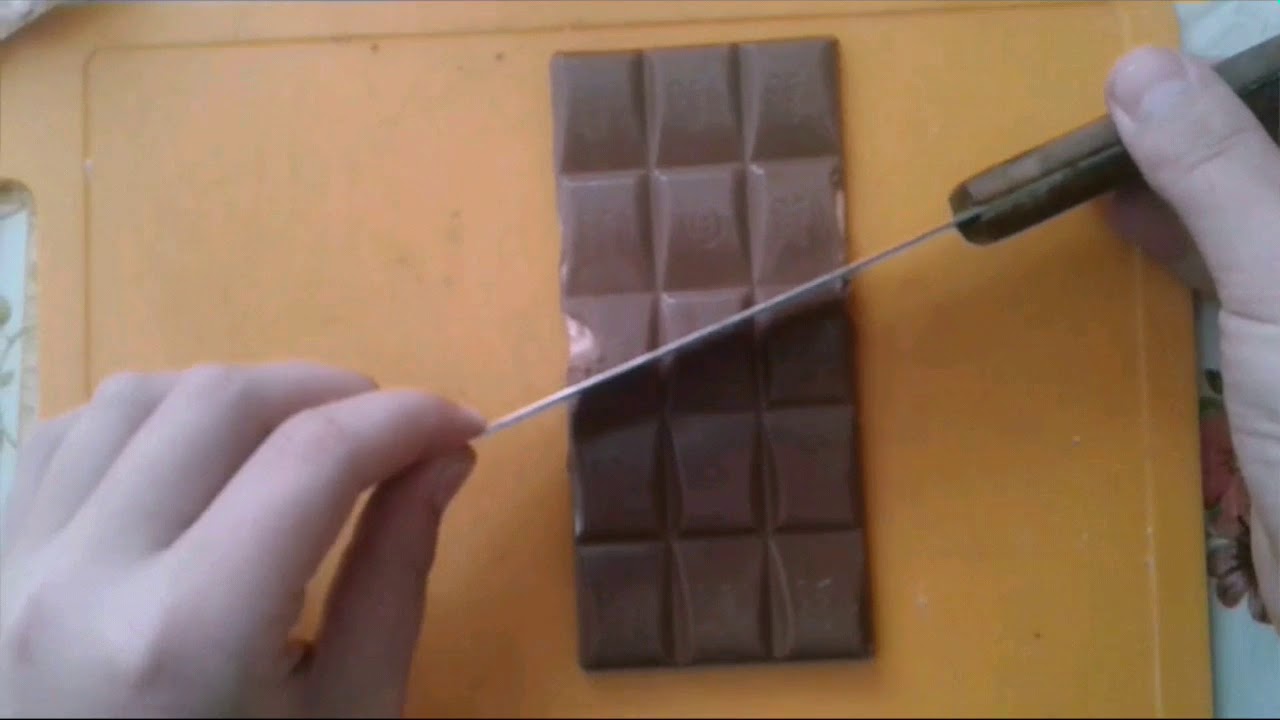 Видео с шоколадкой