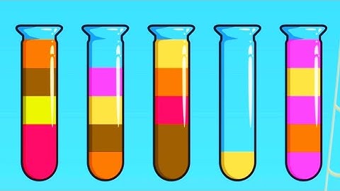 WATER SORT 💧ADVANCED puzzle game for Android and ios