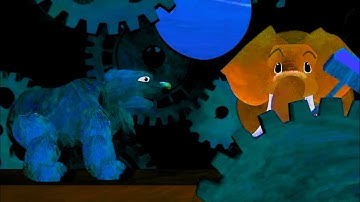 HICKORY DICKORY DOCK-RANDOM COLOR EFFECTS//FOUR ANIMALS IN THE CLOCK EFFECTS