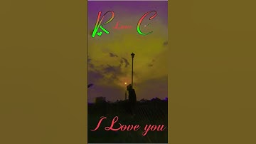R love C status video #nameart #shorts #viral  #whatsapp_status #name_status_video #ravindra_ranjan