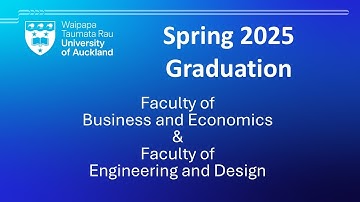 Spring 2025 Graduations - Faculty of Business and Economics and Faculty of Engineering and Design
