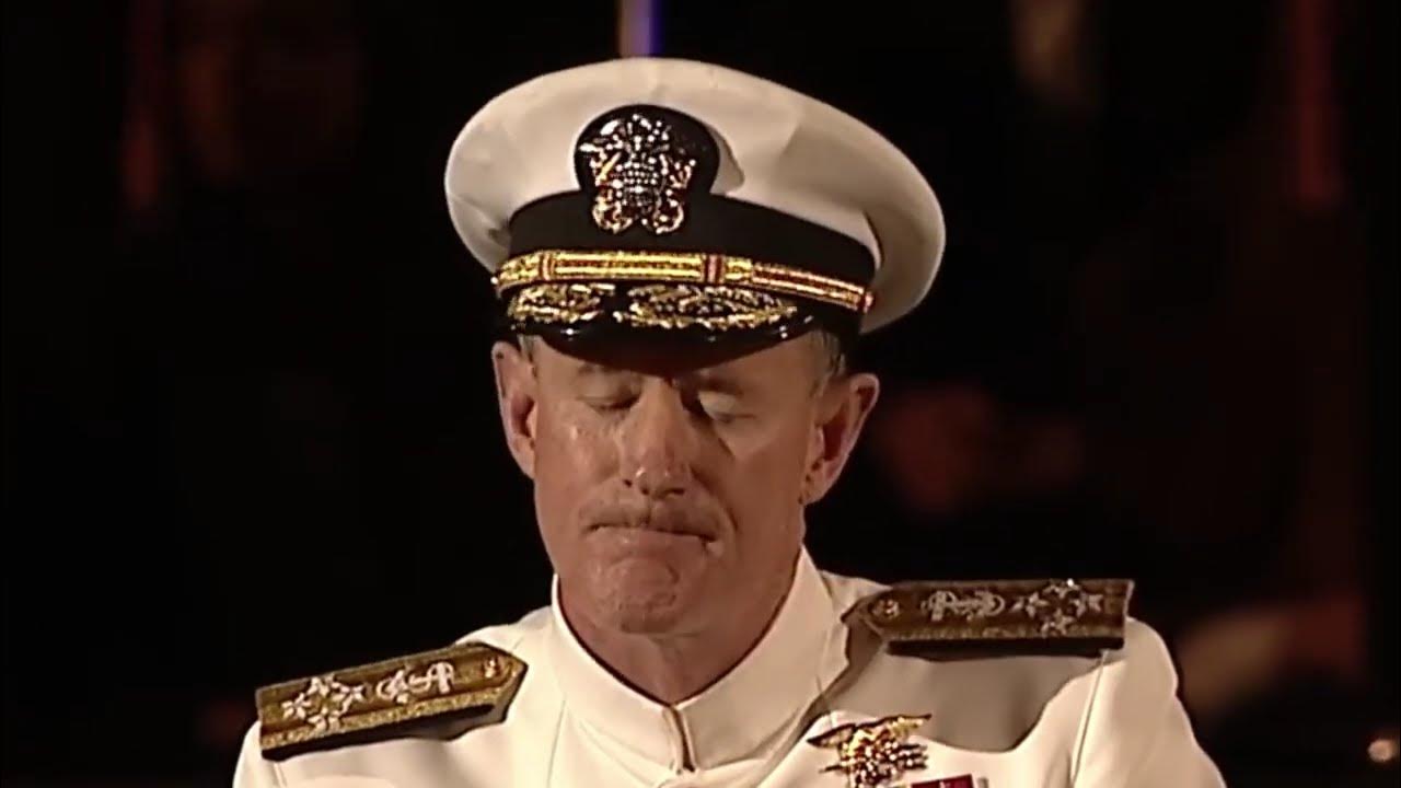 10 life lessons to change the world admiral mcraven s powerful speech