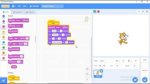 Scratch Basic Tutorial 1- Introduction To Scratch Desktop In Hindi . An Overview of Blocks and Tools