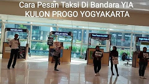 Cara Pesan Taksi Di Bandara YIA Kulon Progo