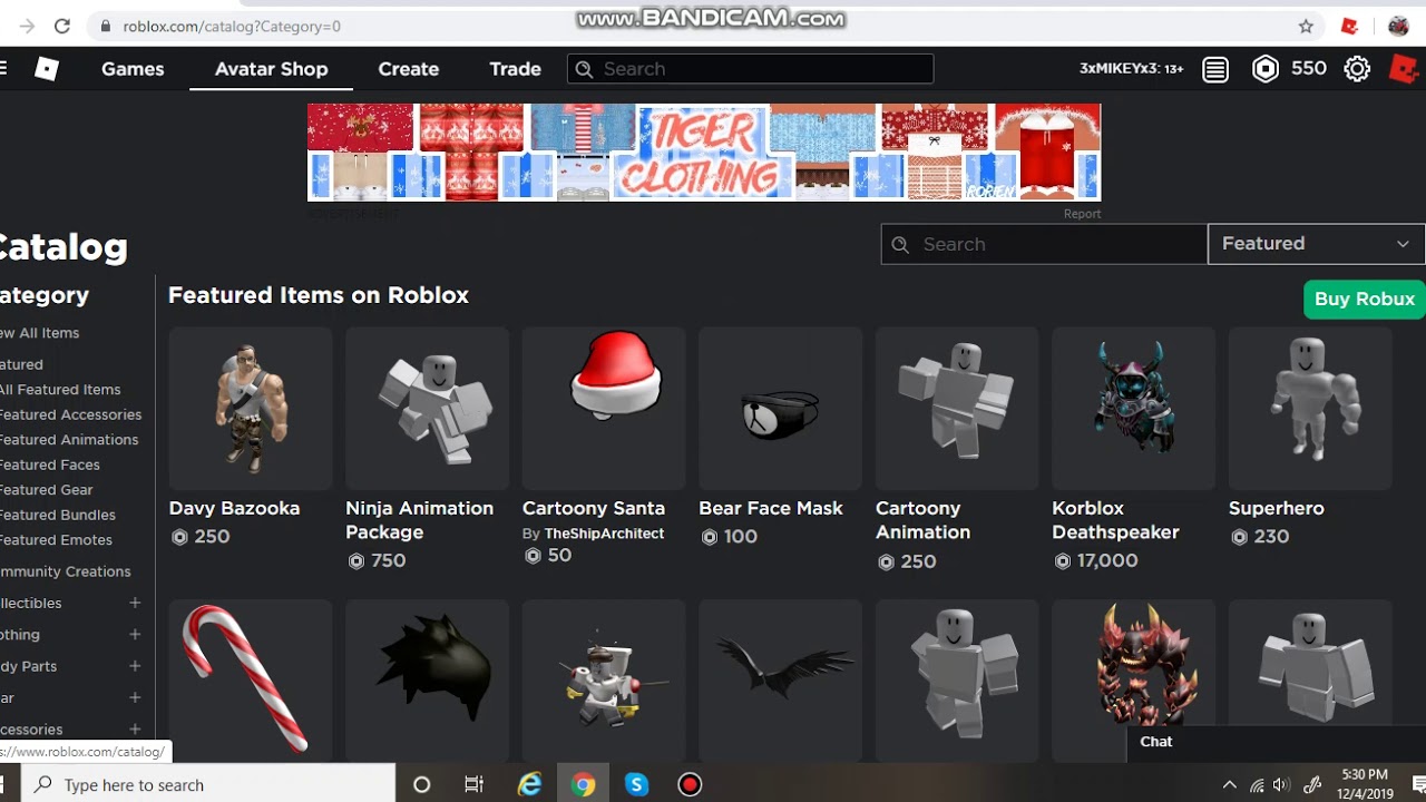 The Catalog Is Now Being Called Avatar Shop Roblox Youtube - roblox buying the bear face mask for 100 robux youtube