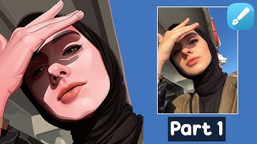 Cara Membuat Vector Potret Dengan Aplikasi Infinite Design | Vector Tutorial | Part 1