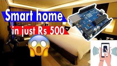 HOW TO MAKE HOME AUTOMATION USING ARDUINO & ANDROID || SMART HOME APPLIANCE ||