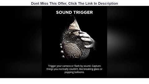 ✳ MIOPS Smart Standalone and Smartphone Controllable Camera and Flash Trigger for High Speed Photog