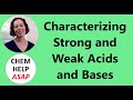 CHEM112 5 6 drawing conjugate acids and bases - YouTube