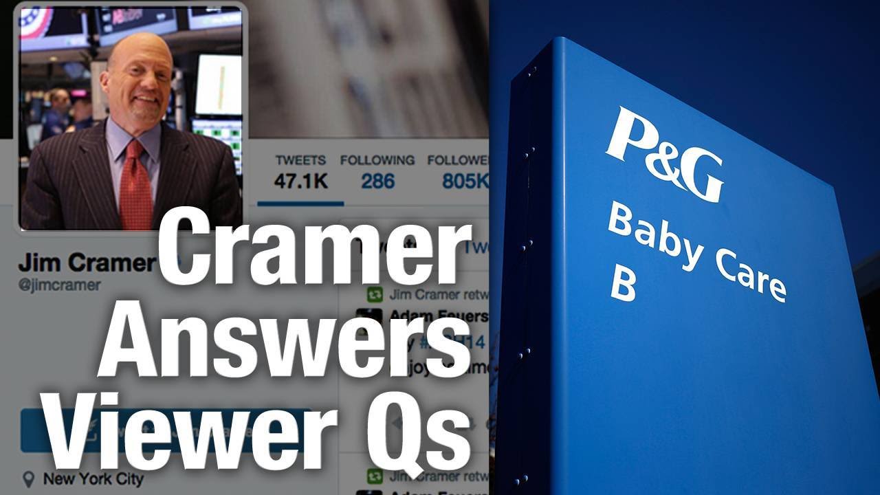Jim Cramer Says P&G Organic Growth Is Nil, Stock Is a Catch Up Trade Jim Cramer Says P&G Organic Growth Is Nil, Stock Is a Catch Up Trade