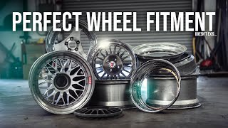 Building Rare 3Piece Wheels    How to Get it Just Right (Custom halves, Offsets, and More)