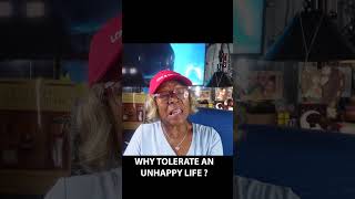 WHY TOLERATE AN UNHAPPY LIFE  shorts